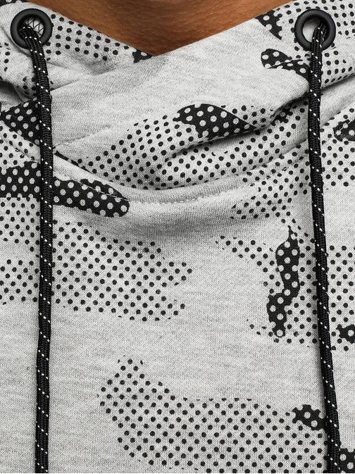 Terepmintás kapucnis pulóver JS/DD131-10Z