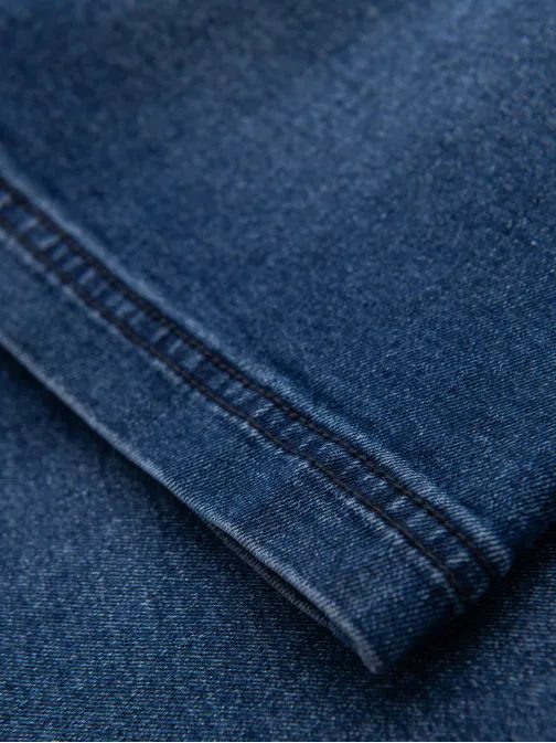 Férfi kék farmer rövidnadrág V2 SRDS-0192