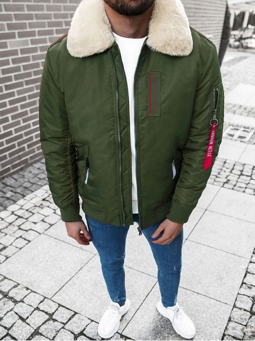 Zöld bomber dzseki O/X1026KZ