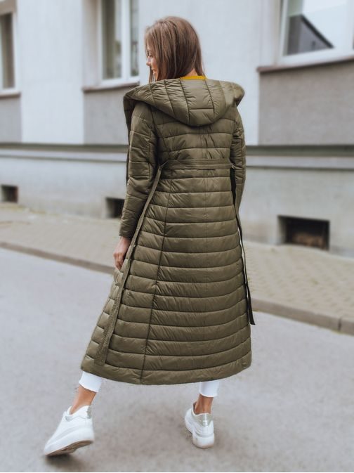 Eredeti oliva színű női kabát Verka