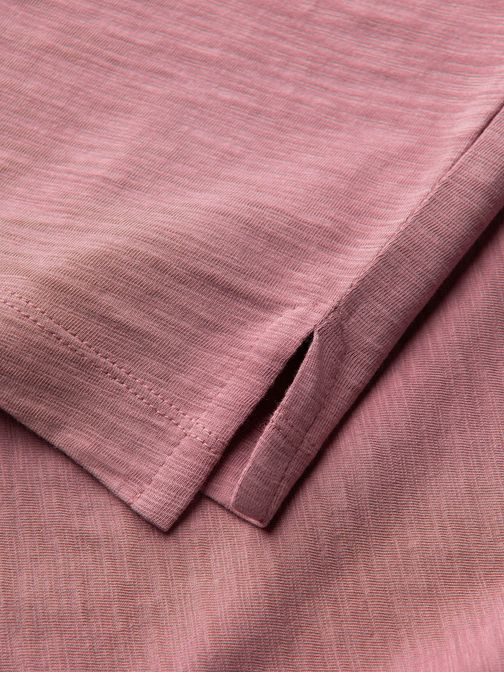 Divatos rózsaszín galléros póló  V4 S1744