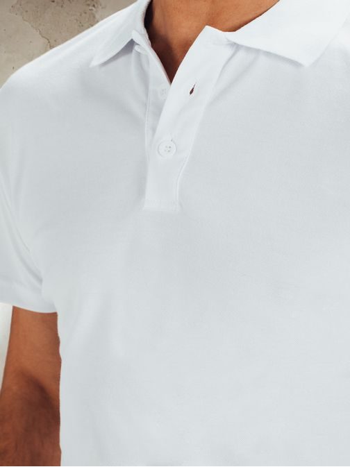 Divatos fehér férfi pólóing