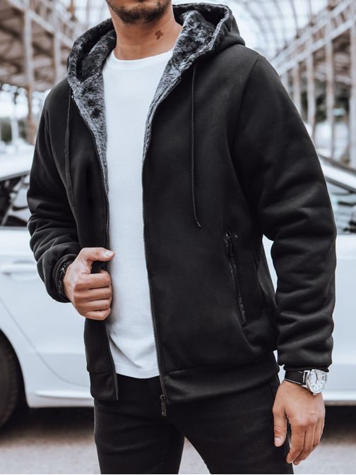 Trendi fekete béléses felső