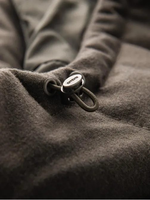 Időtlen steppelt olíva férfi dzseki V4 JALJ-0217