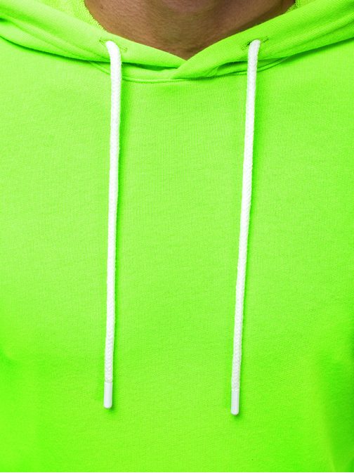 Neon zöld kapucnis pulóver MACH/3120