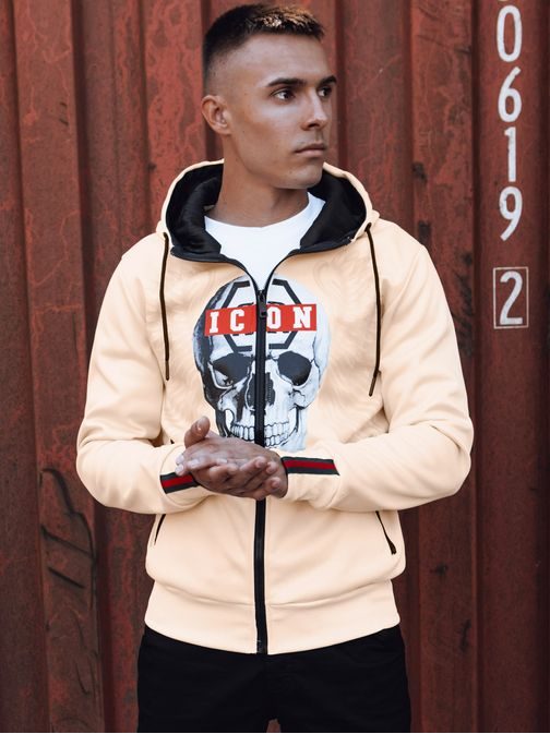 Eredeti bézs színű cipzáras felső  ICON