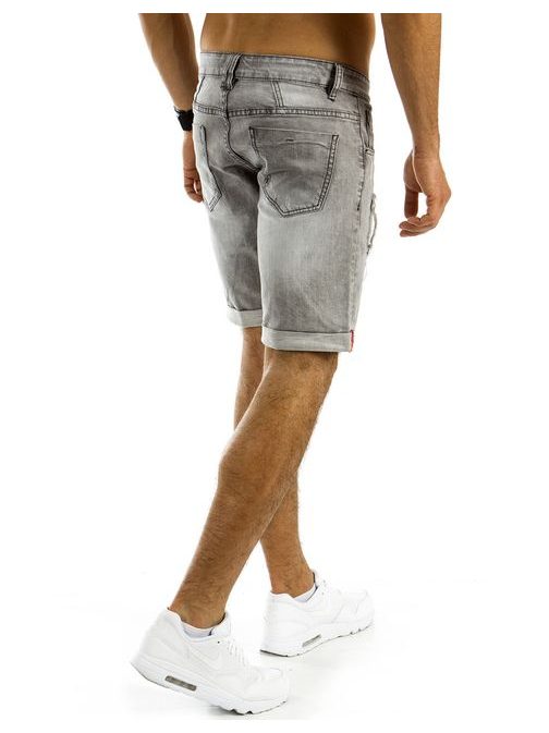 Stílusos szürke rövid farmernadrág