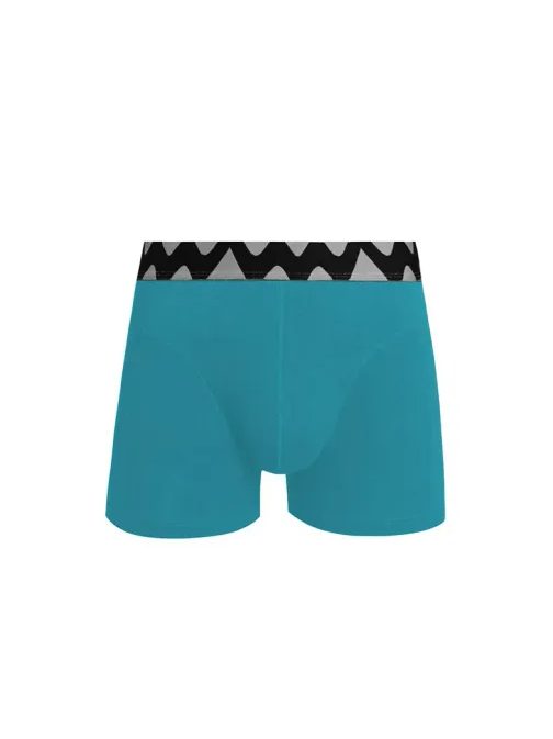 Modern kék boxer alsó Caleton