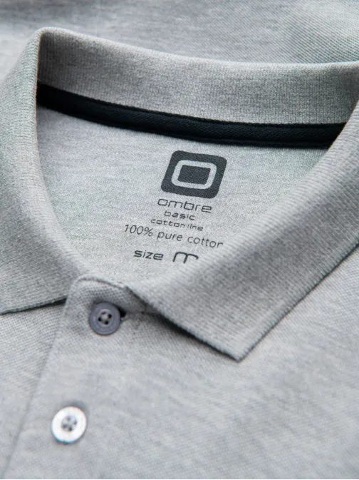 Időtlen férfi szürke pólóing V7 POSS-0113