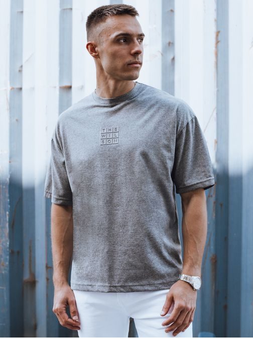 Modern grafit szürke póló eredeti felirattal