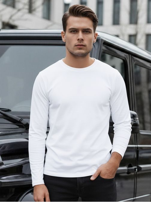 Alap fehér hosszú ujjú póló