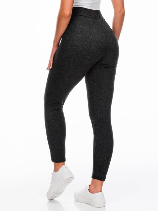 Női sima grafit szürke leggings  PLR235