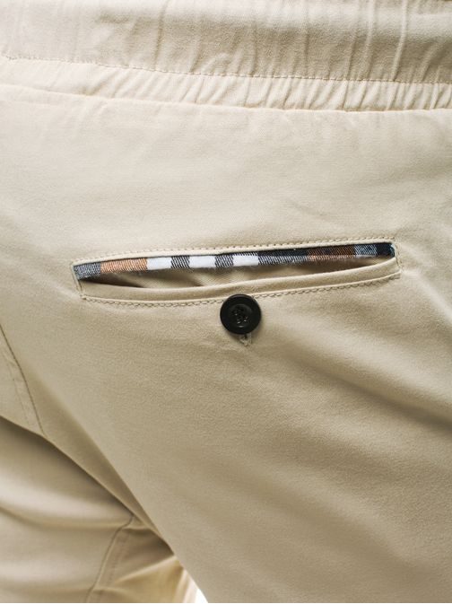 Kényelmes buggyos bézs színű nadrág Athletic 449