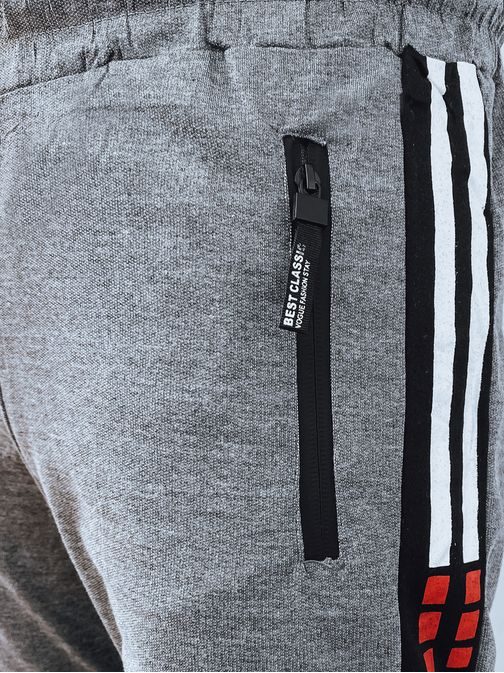 Trendi szürke melegítő nadrág