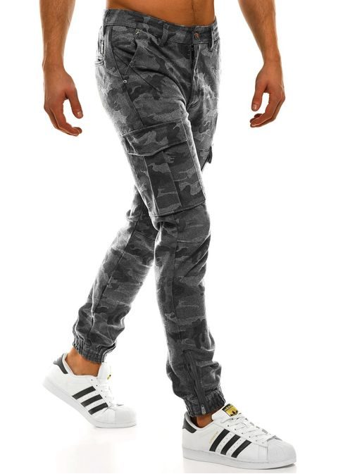 Szürke terepmintás jogger nadrág XZX-STAR 8737