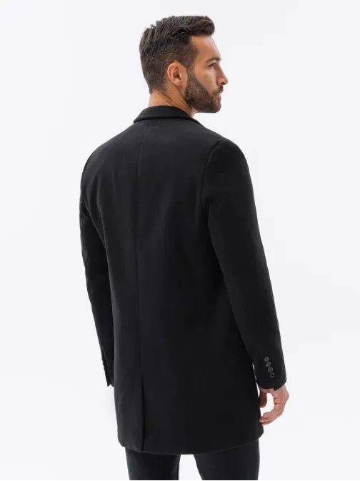 Elegáns fekete kabát C432