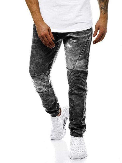 Modern fekete jogger nadrág JS/KK1066