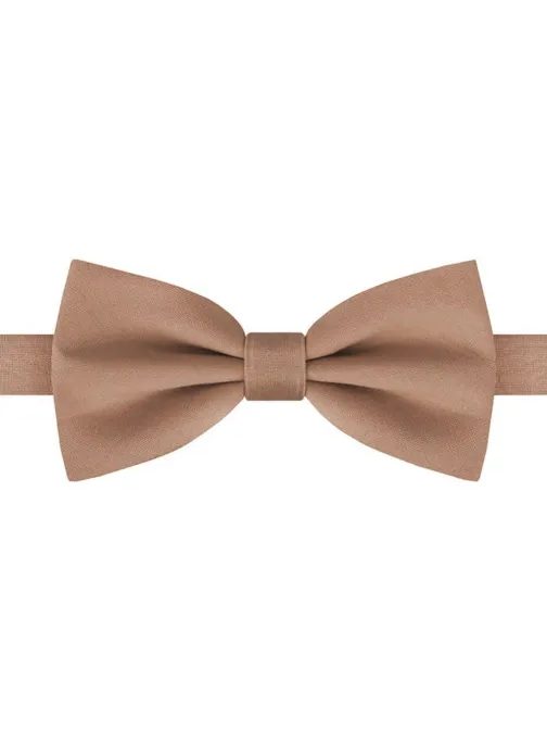 Elegáns bézs színű csokornyakkendő