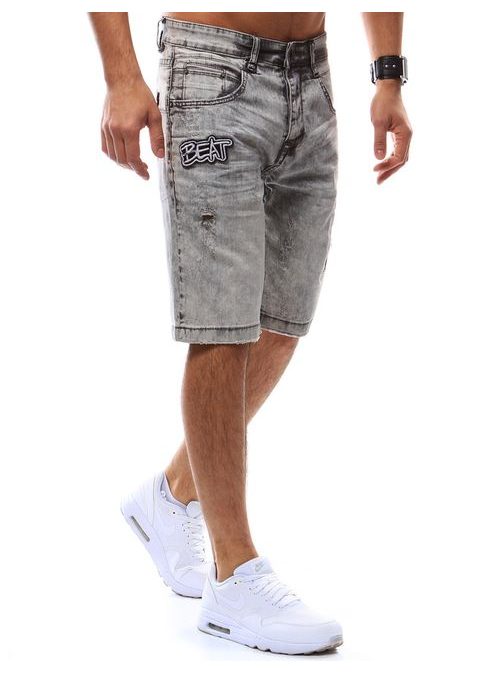 Szürke rövid farmernadrág