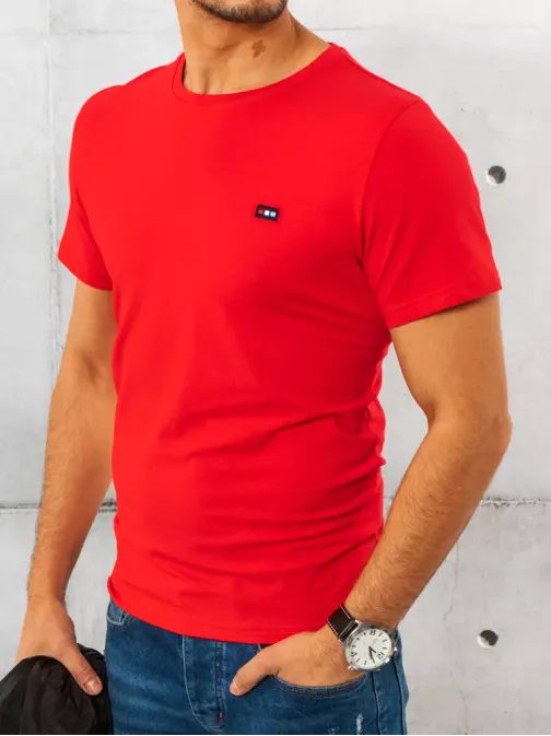 Egyszerű piros póló