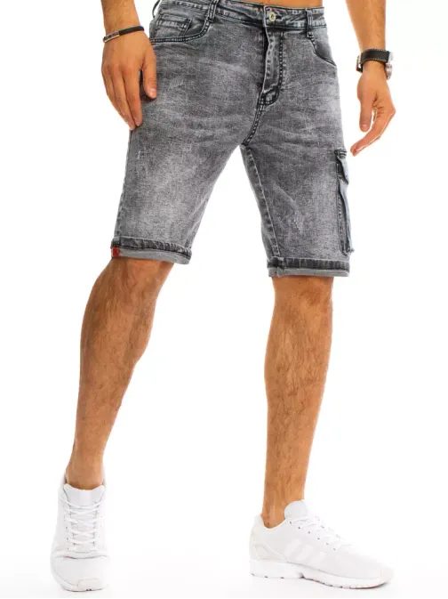 Farmer rövidnadrág fekete színben