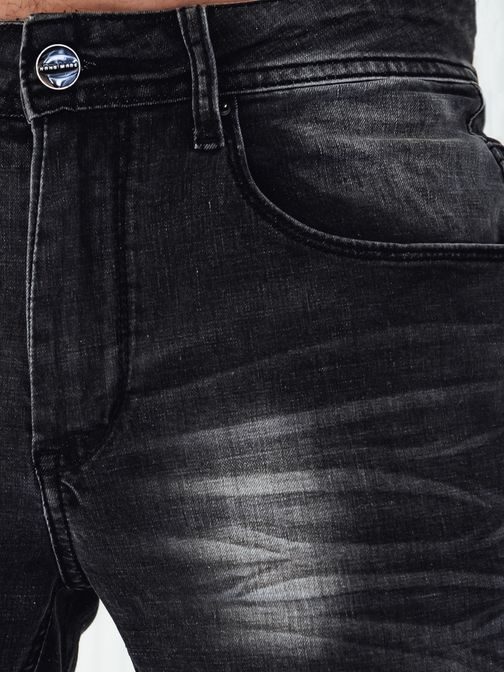 Trendi fekete farmer nadrág