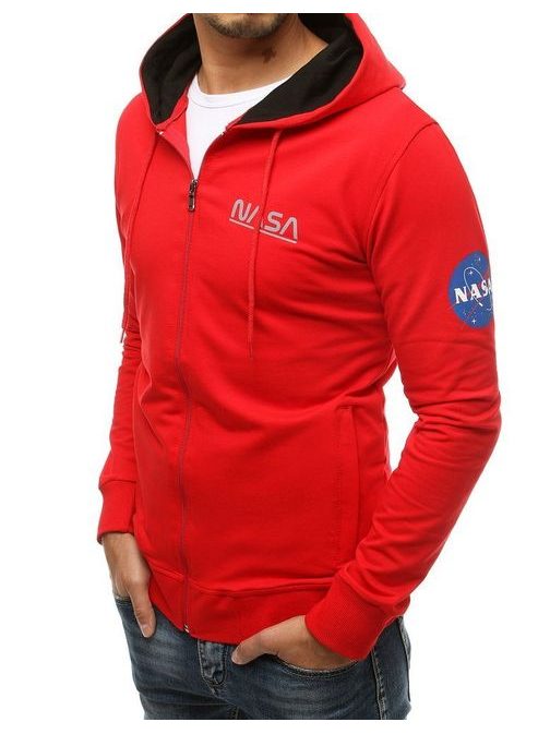 Stílusos piros melegítő felső  NASA