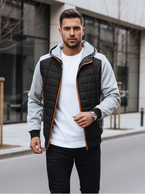 Halvány szürke átmeneti dzseki