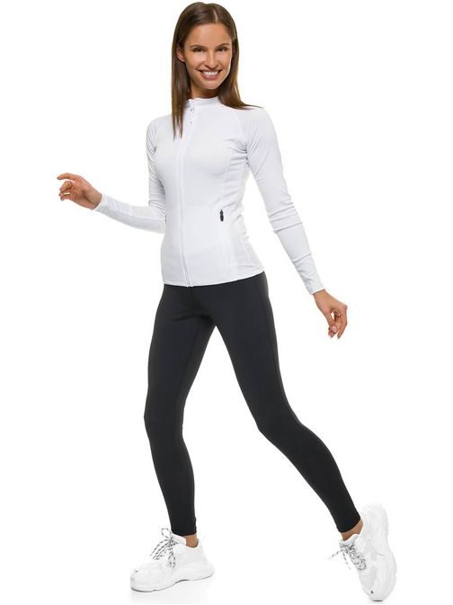 Különleges fehér női átmeneti kabát JS/HD154/45