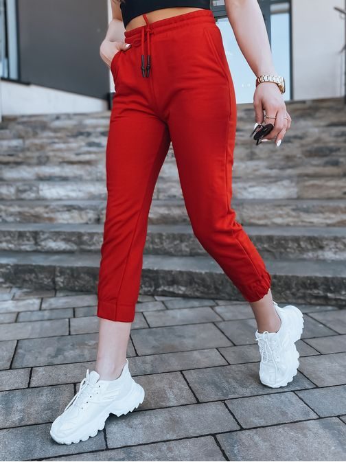 Csodálatos piros női melegítő nadrág Madmax