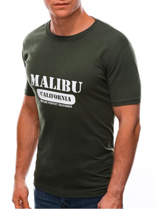 Khaki póló  Malibu S1592