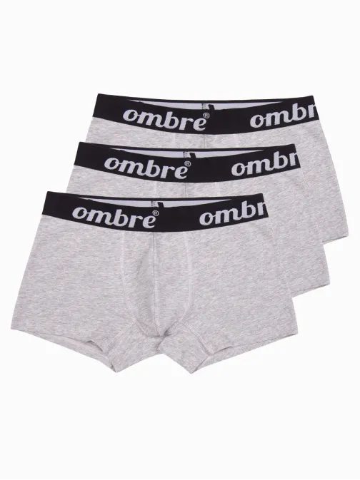 Szürke boxeralsó U159 (3 db)