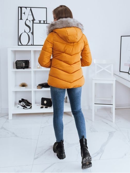 Stílusos sárga női kabát Ronni