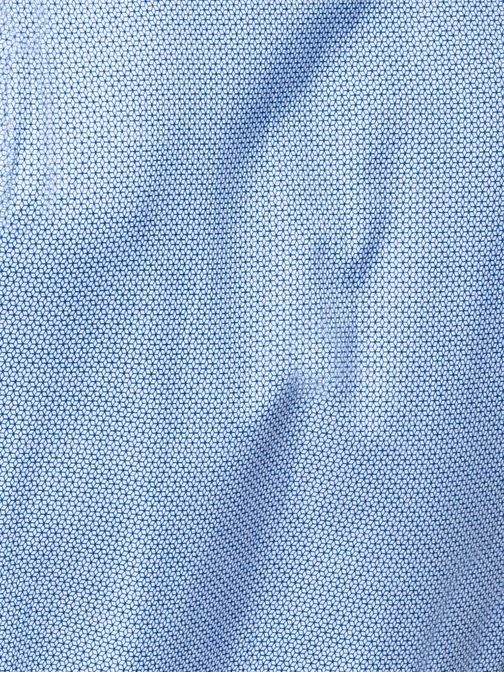 Halvány kék mintás ing k516