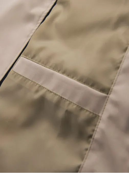 Modern bézs férfi átmeneti kabát V3 JANP-0225