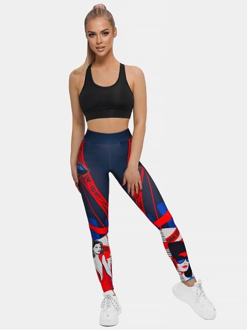 Különleges színes női leggings O/20935