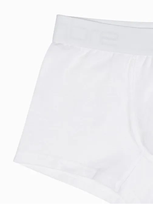 Vonzó fehér boxeralsó U285