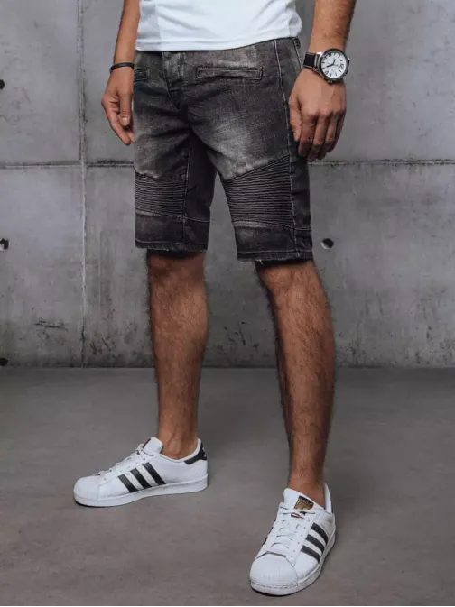 Fekete farmer rövidnadrág