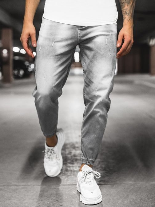 Szürke modern jogger nadrág  DP/743Z