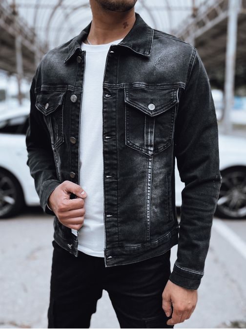 Fekete farmer férfi dzseki