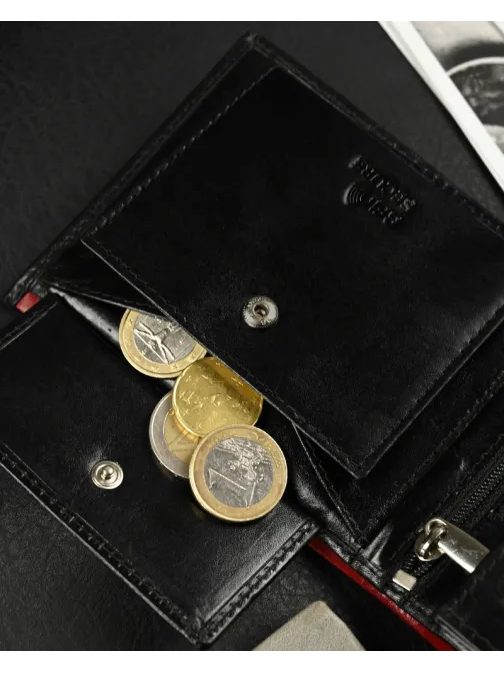 Férfi pénztárca Ronaldo fekete