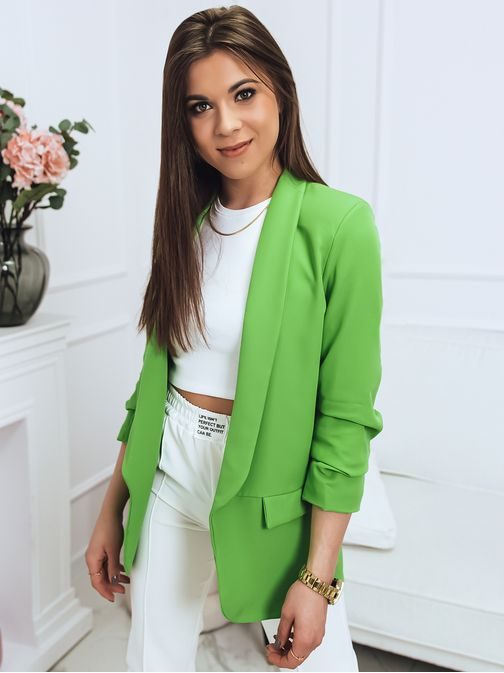 Modern lime zöld színű női zakó Grande