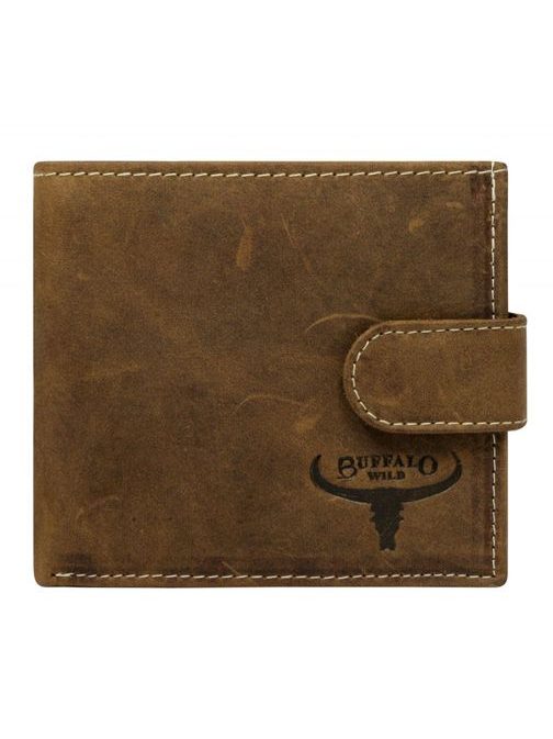 Camel színű bőr pénztárca Buffalo