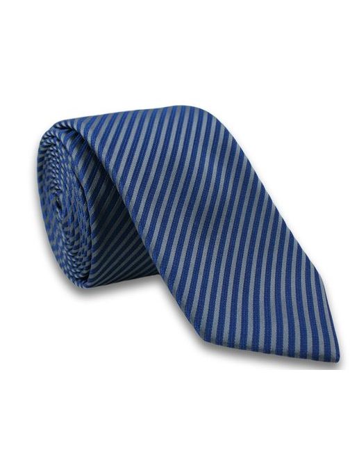 Kék csíkos nyakkendő