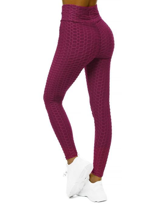 Stílusos lila női leggings JS/YW88024/42