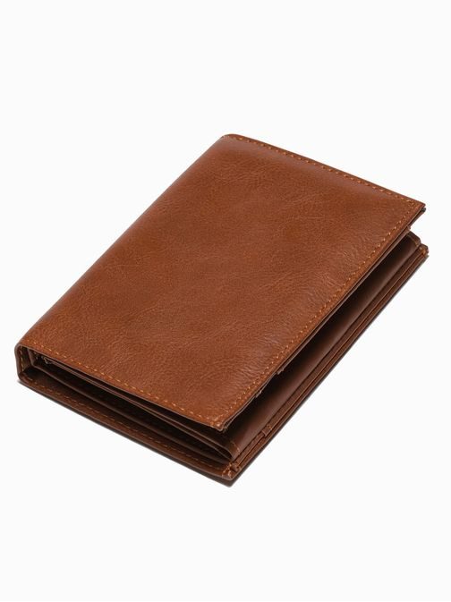 Elegáns halvány barna pénztárca A798