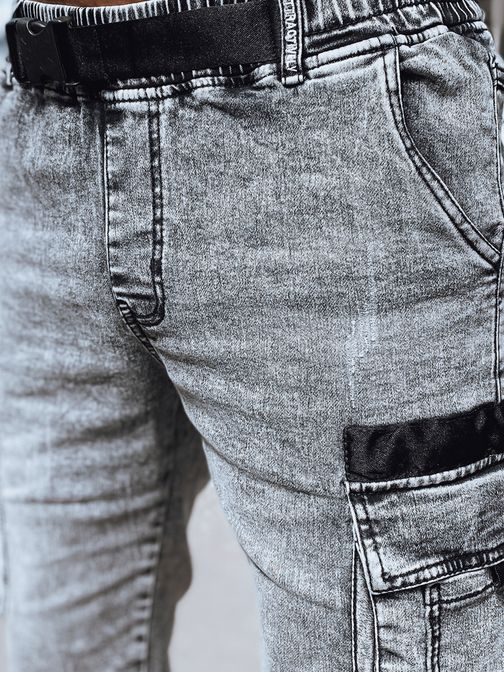 Szürke zsebes rövidnadrág