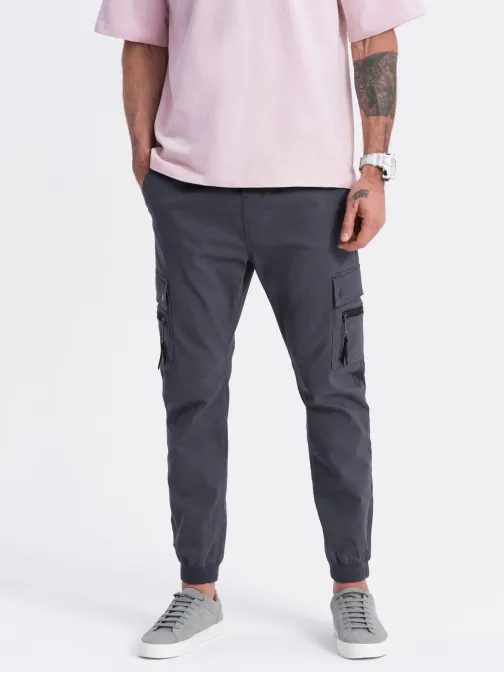 Trendi grafit szürke jogger V3 PAJO-0125