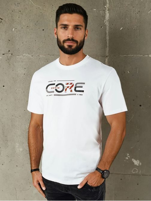 Eredeti fehér póló felirattal