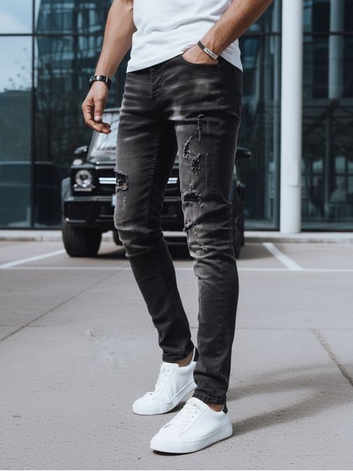 Fekete farmer nadrág